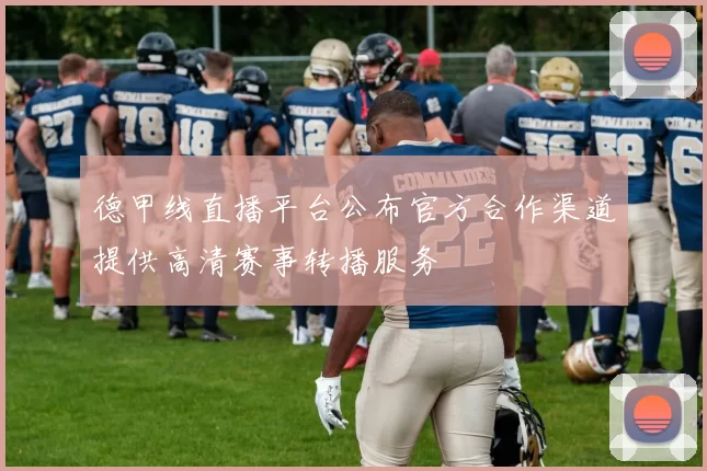 德甲线直播平台公布官方合作渠道提供高清赛事转播服务