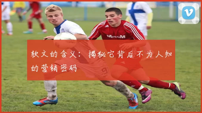 软文的含义：揭秘它背后不为人知的营销密码