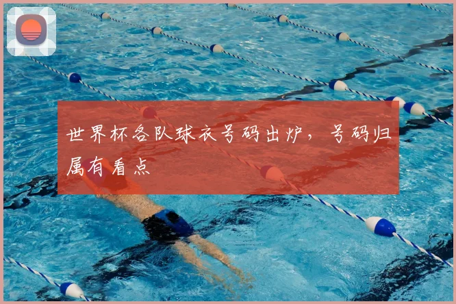 世界杯各队球衣号码出炉，号码归属有看点